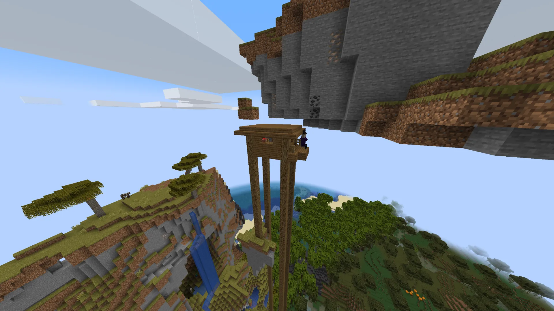 超高層地点にあるウィッチの小屋|珍百景の神シード