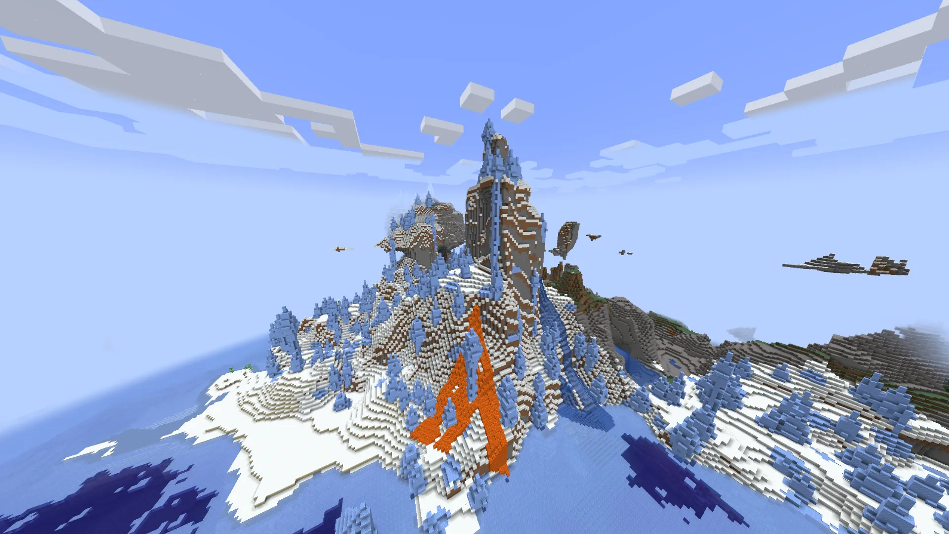 凍りついた滝のような樹氷の絶景|神シード