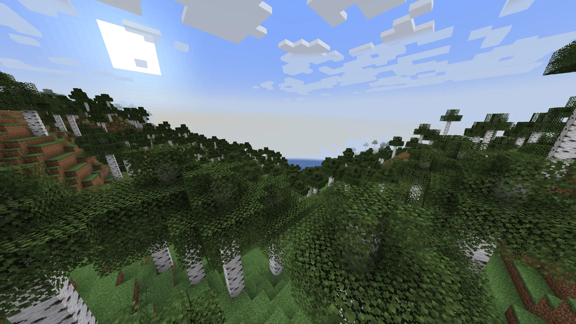 岩盤近くまで続く壮大なディープダークへ誘う森林|地底探検におすすめの神シード