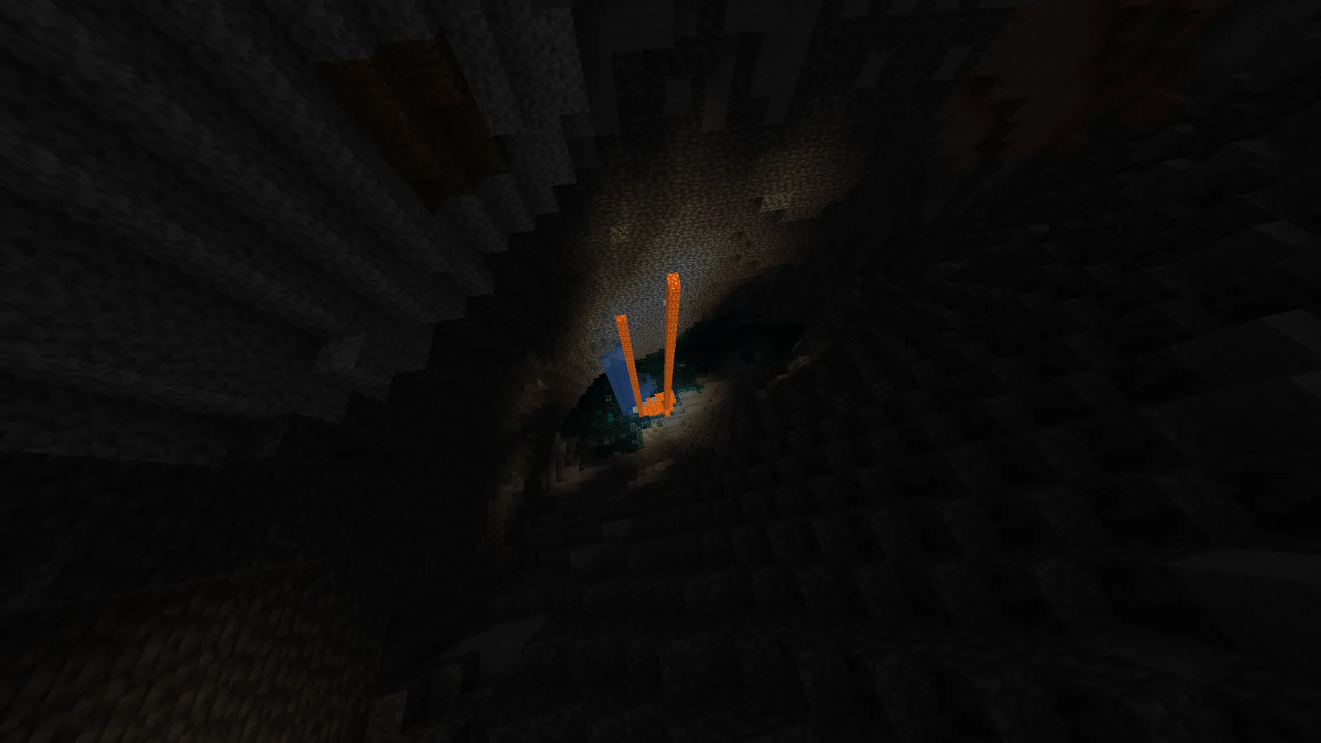 暗く不気味なディープダークの洞窟空間|おすすめ神シード