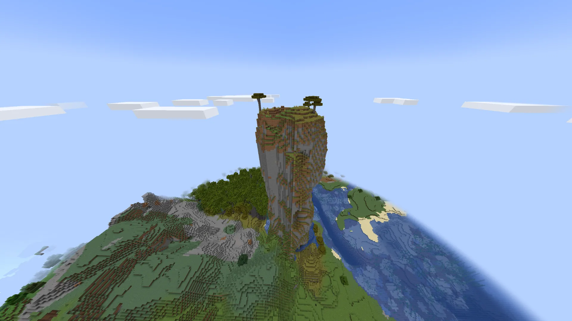 雲に届く高い崖と滝の絶景|おすすめ神シード