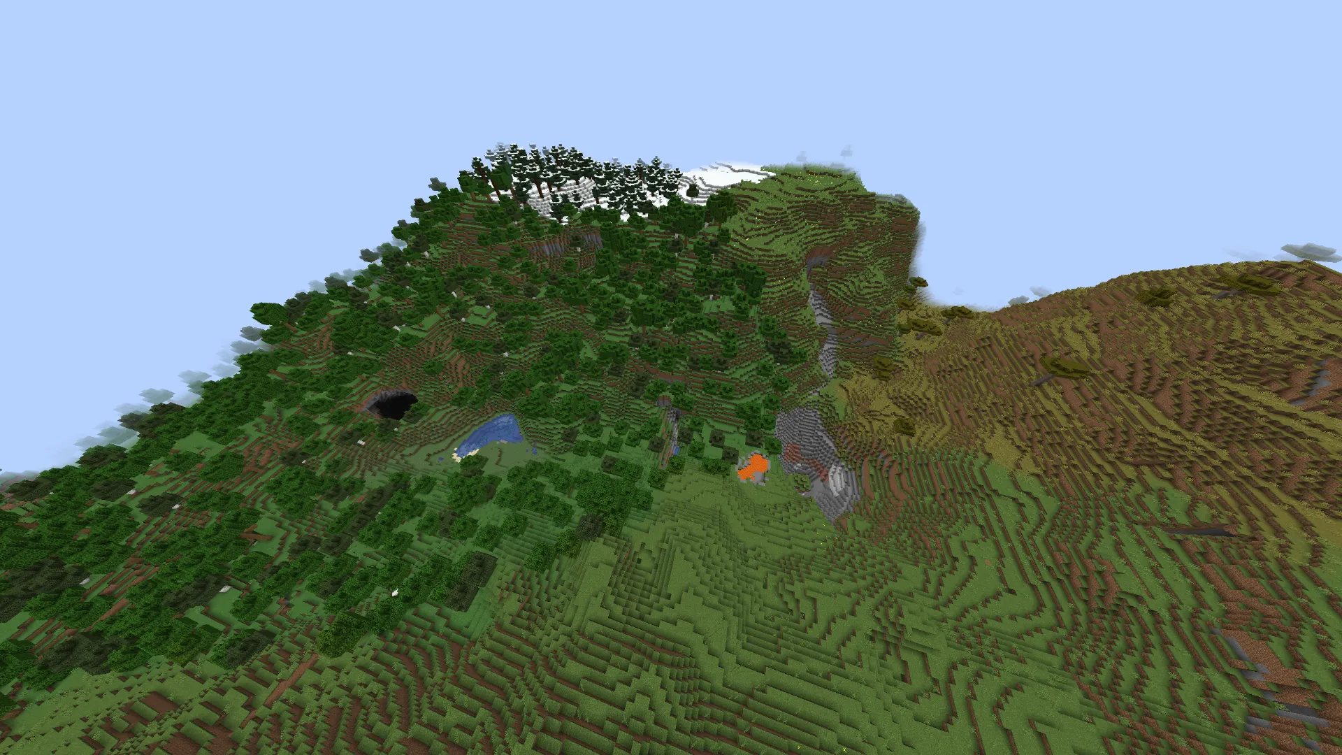 最大級の巨大洞窟|繁茂した洞窟とディープダークが混在する神シード