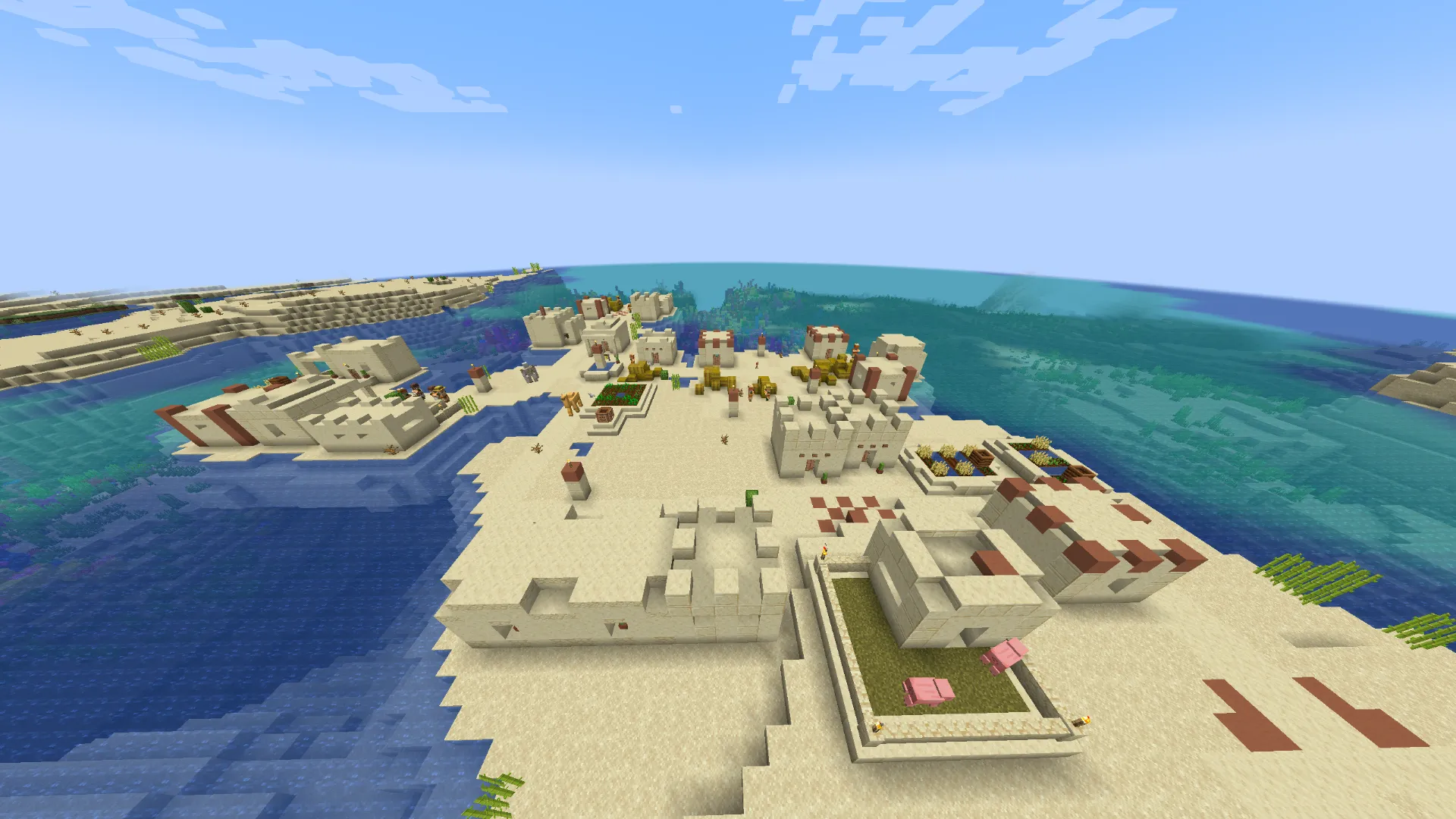 砂漠のピラミッドでアイテム探索|サバイバルに最適