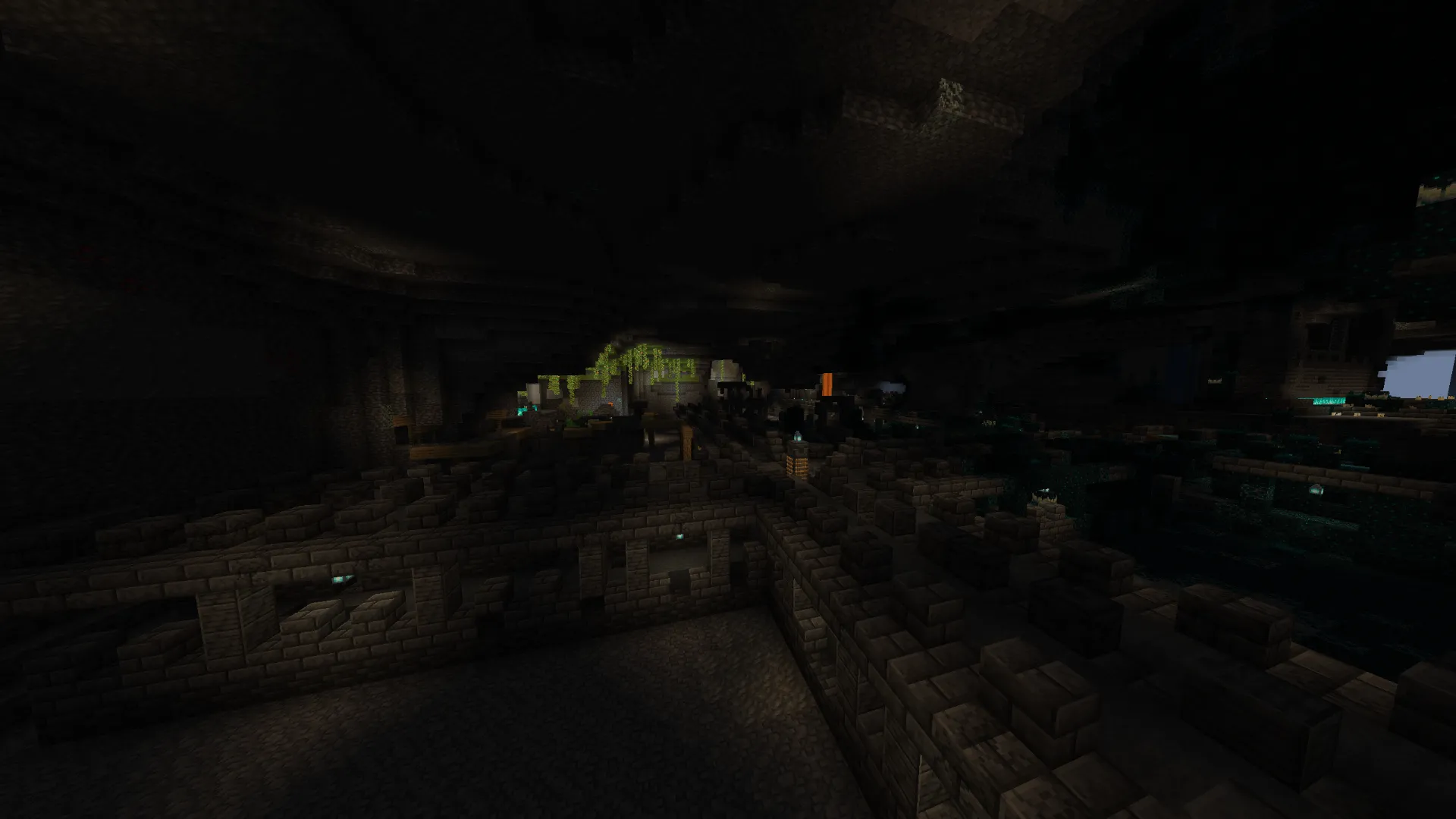 スポーン近くの古代都市|地底探検におすすめの神シード