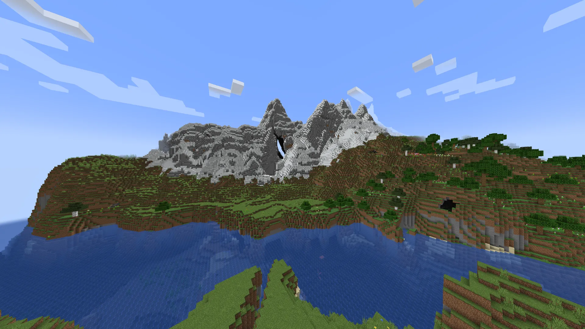 雪山の絶景と山脈|標高の高い山岳地帯の神シード