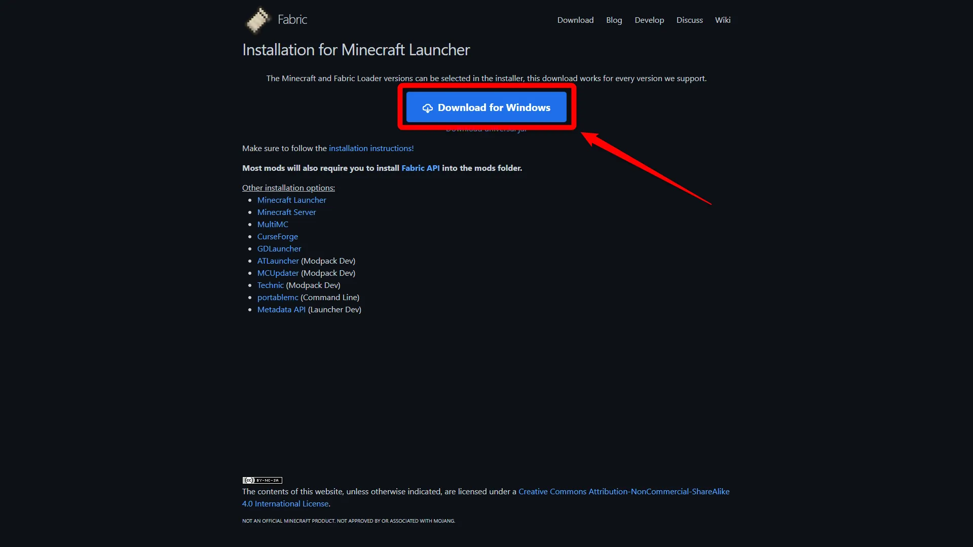 自宅サーバー_STEP1_「Download for Windows」