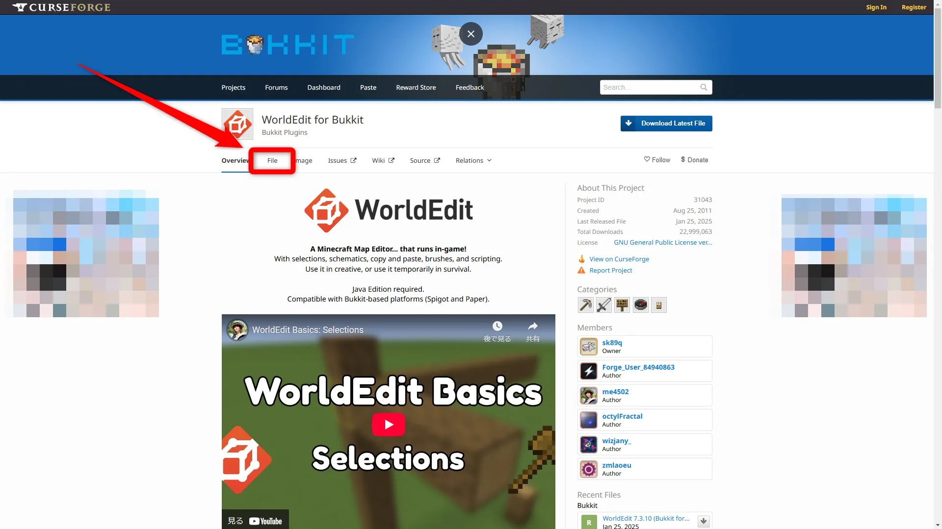 プラグイン導入_レンサバ_STEP1_「File」を選択